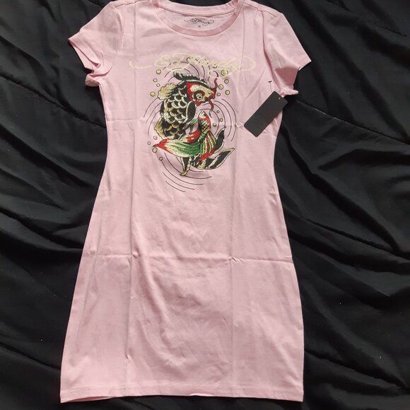 NWT Ed Hardy mini dress - Picture 1 of 8